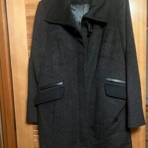 Coat...Wool/Cashmere (Black)